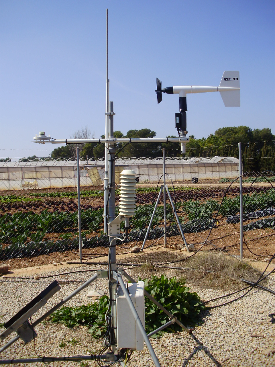 Estación agroclimática de Benicarló - Vista detalle