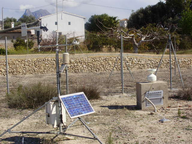 Estación agroclimática de La Vila Joiosa- Vista detalle